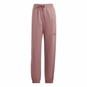 Garās sporta bikses Adidas All Szn French Terry Loose Rozā Dāma