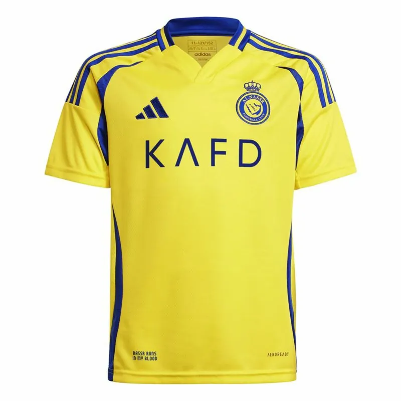 Futbolo marškinėliai Adidas Al Nassr Fc 24/25 Geltona
