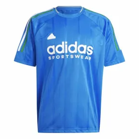 Футболка с коротким рукавом мужская Adidas Tiro Nations Pack Синий Белый