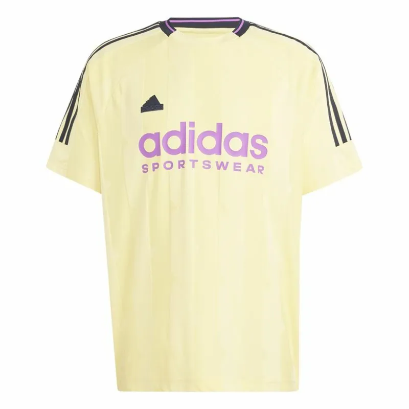 Футболка с коротким рукавом мужская Adidas House Of Tiro Jacquard Жёлтый