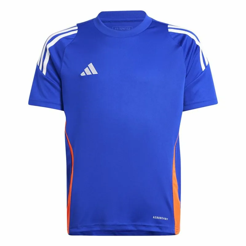 Futbolo marškinėliai Adidas Tiro24 Mėlyna