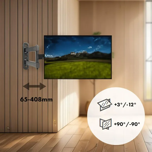 TV Statīvs MacLean MC-418 43" 23" 30 Kg