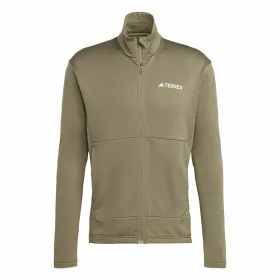 Miesten urheilutakki Adidas Mt Lt Fl Fz Ja Ruskea Miehet