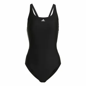 Women’s Bathing Costume Adidas 3S Mid Suit Black