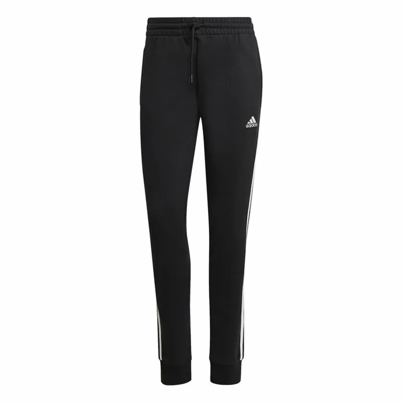 Ilgos sportinės kelnės Adidas 3S Ft Cf Juoda Moteris