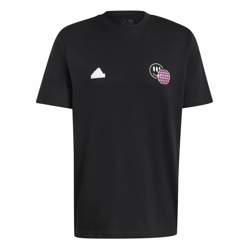 Vyriški marškinėliai su trumpomis rankovėmis Adidas House Of Tiro Summer Graphic Juoda