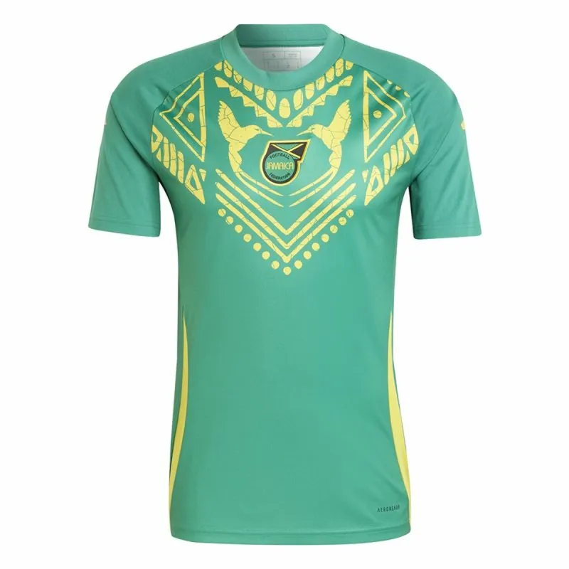 Football T-Shirt Adidas Jamaica 2024 Pre Match Green
