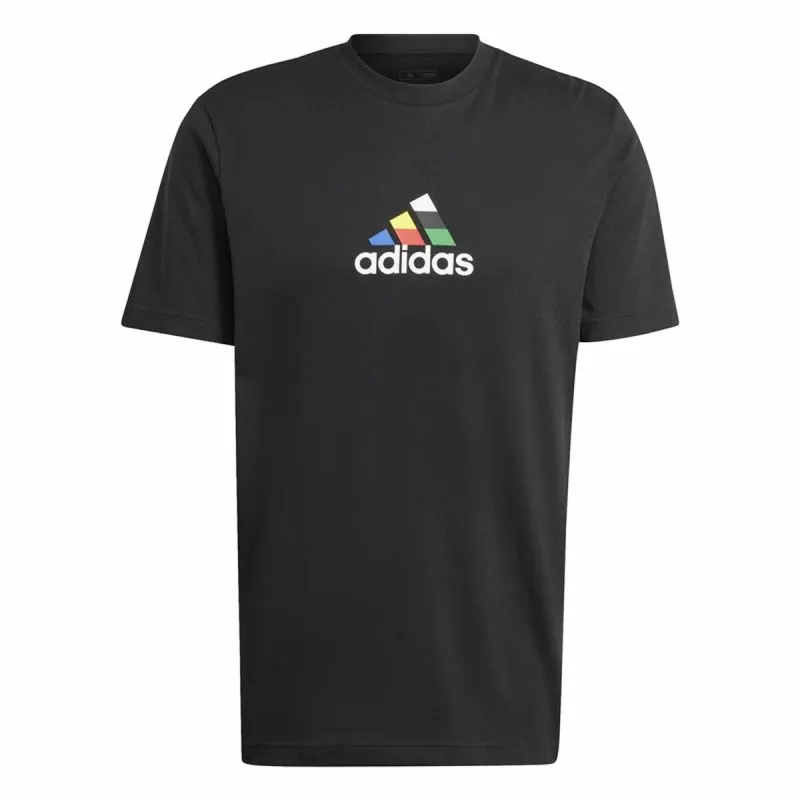 Vyriški marškinėliai su trumpomis rankovėmis Adidas House Of Tiro Nations Graphic Juoda