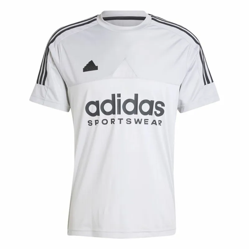 Футболка с коротким рукавом мужская Adidas Tiro Серый