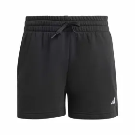 Sporta Šorti Adidas Essentials Small Logo Fleece Shorts Melns