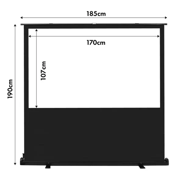 Projection Screen MacLean MC-212 80