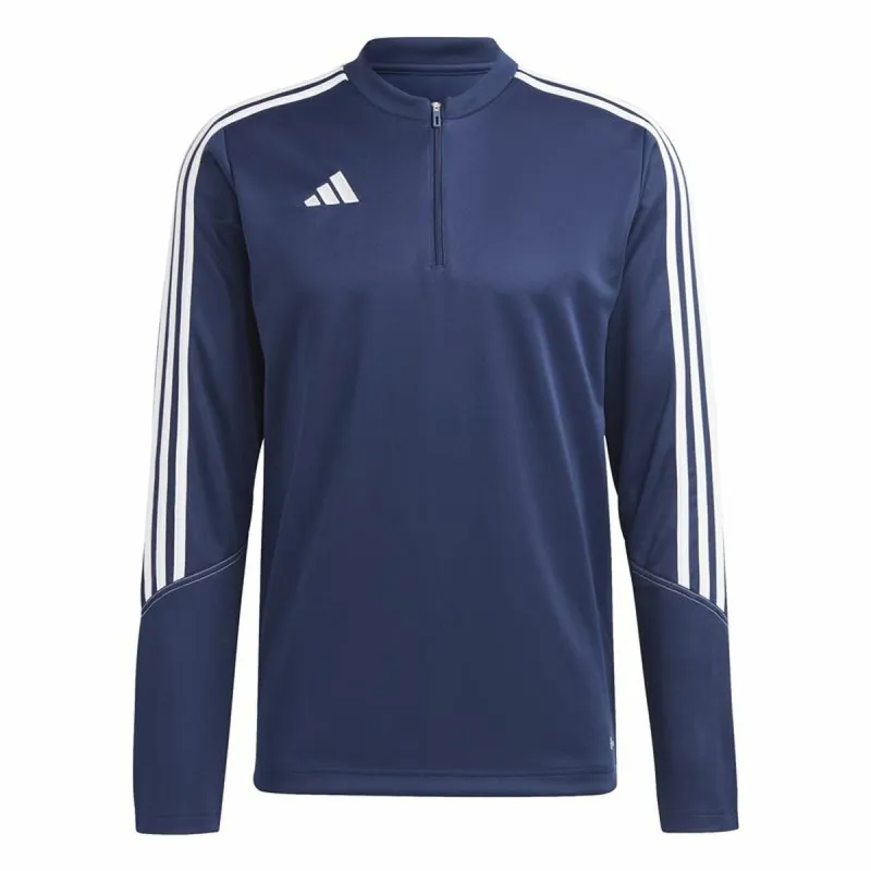 Vyriškas džemperis su gobtuvu Adidas Tiro 23 Club Mėlyna Plieno mėlynumo