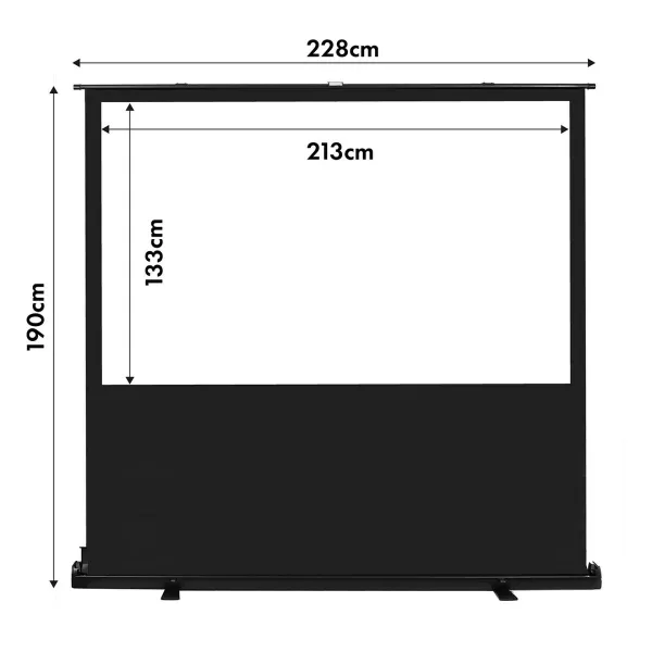 Projektsioonekraan MacLean MC-213 100