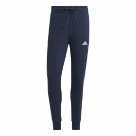 Garās sporta bikses Adidas M 3S Ft Tc Melns Tumši zils Vīriešu