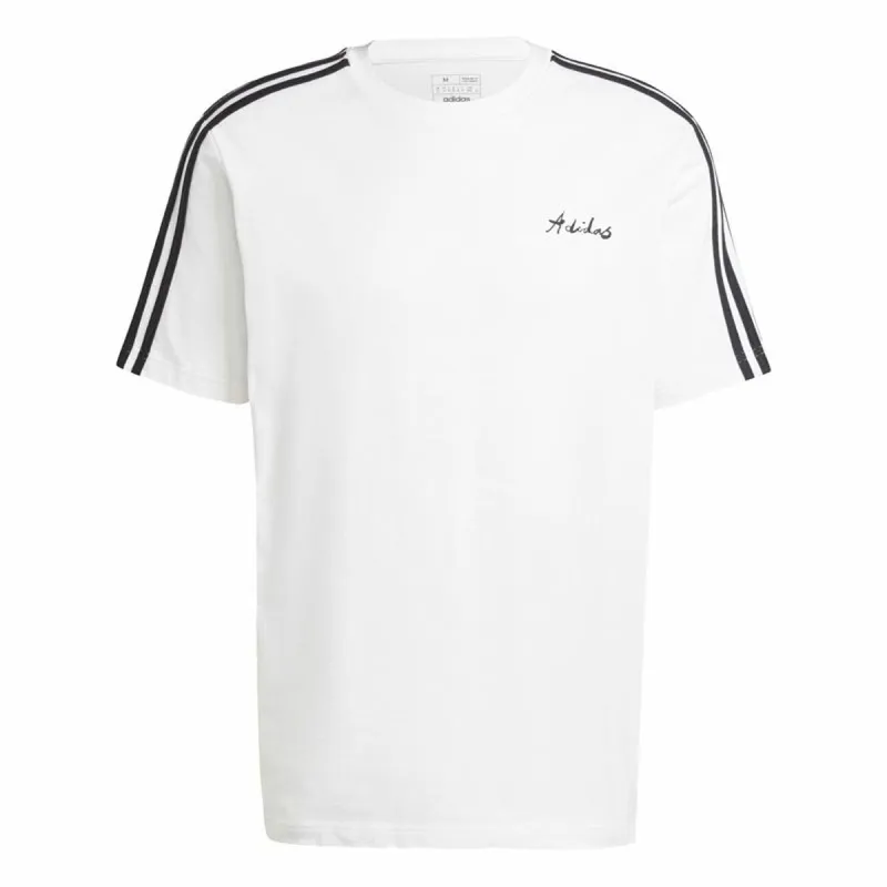Vyriški marškinėliai su trumpomis rankovėmis Adidas Gallery Graphic Balta