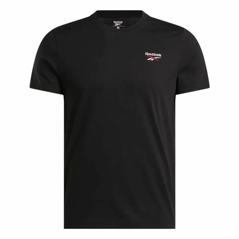 Vyriški marškinėliai su trumpomis rankovėmis Reebok Identity Smal Juoda