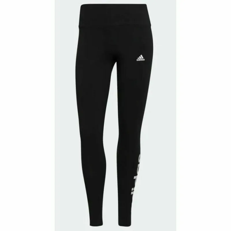 Moteriškos sportinės tamprės Adidas Juoda