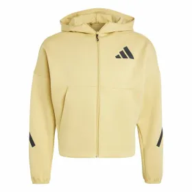 Women's Sports Jacket Adidas Z.N.E. Yellow