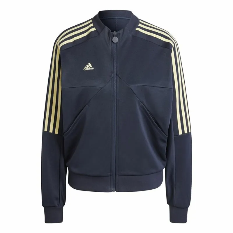 Moteriška sportinė striukė Adidas Tiro Track Top Mėlyna