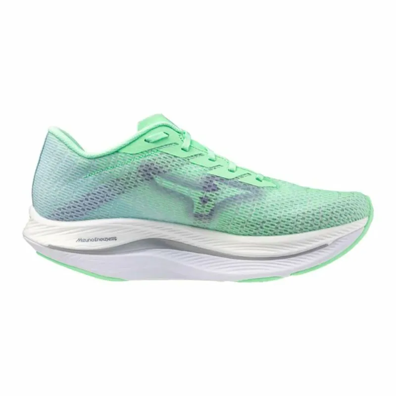 Bėgimo sportbačiai suaugusiems Mizuno Wave Rebellion Flash 2 Akvamarinas