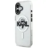Karl Lagerfeld IML Karl Sketch Logo MagSafe - Case iPhone 17 (Clear)