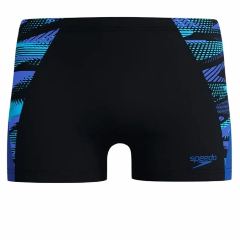 Vīriešu Peldkostīms Speedo Endurance+ MAX Splice Aquashort Melns