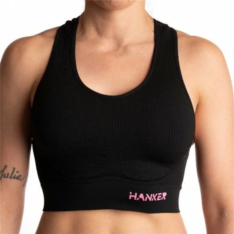 Moteriški sporto marškinėliai Hanker Cane  Juoda Running