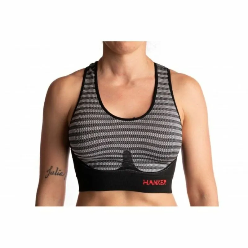 Женский спортивный топ Hanker Cane  Серый Running