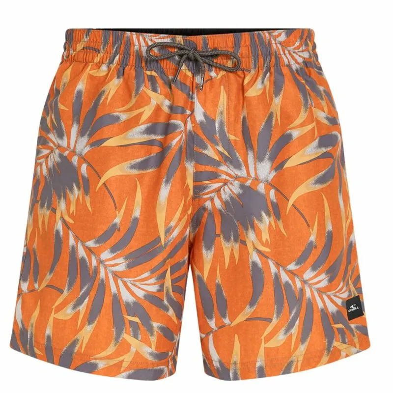 Vyriškos glaudės O'Neill Cali Floral 16'' Oranžinė