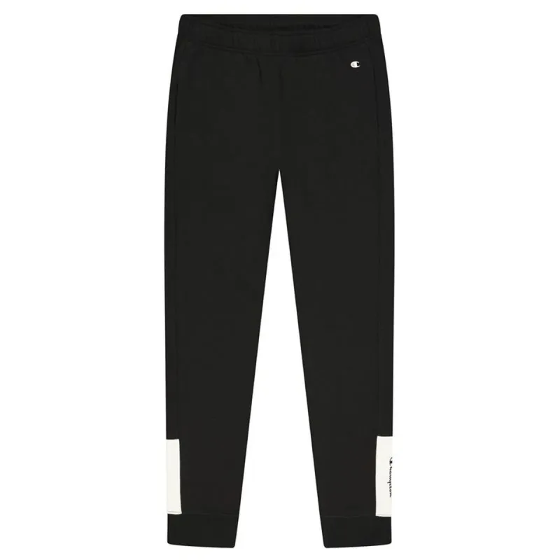 Ilgos sportinės kelnės Champion Rib Cuff Colour Block Juoda Vyras
