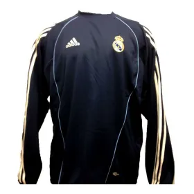 Vyriškas džemperis be gobtuvo Adidas Real Madrid CF Mėlyna