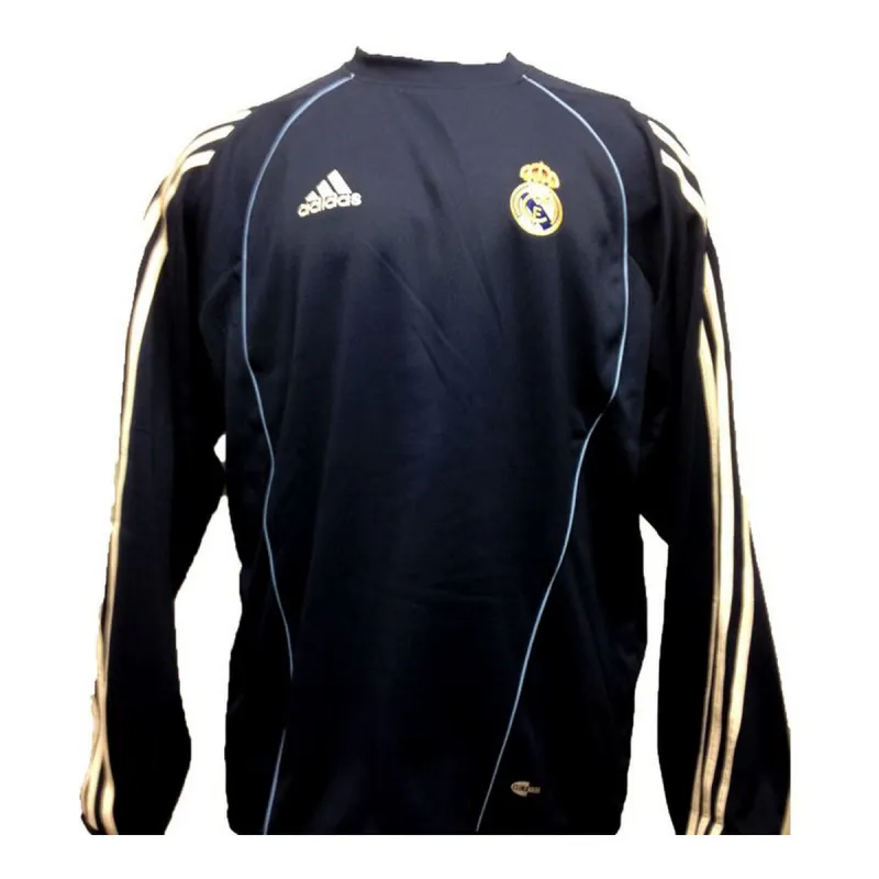 Vyriškas džemperis be gobtuvo Adidas Real Madrid CF Mėlyna