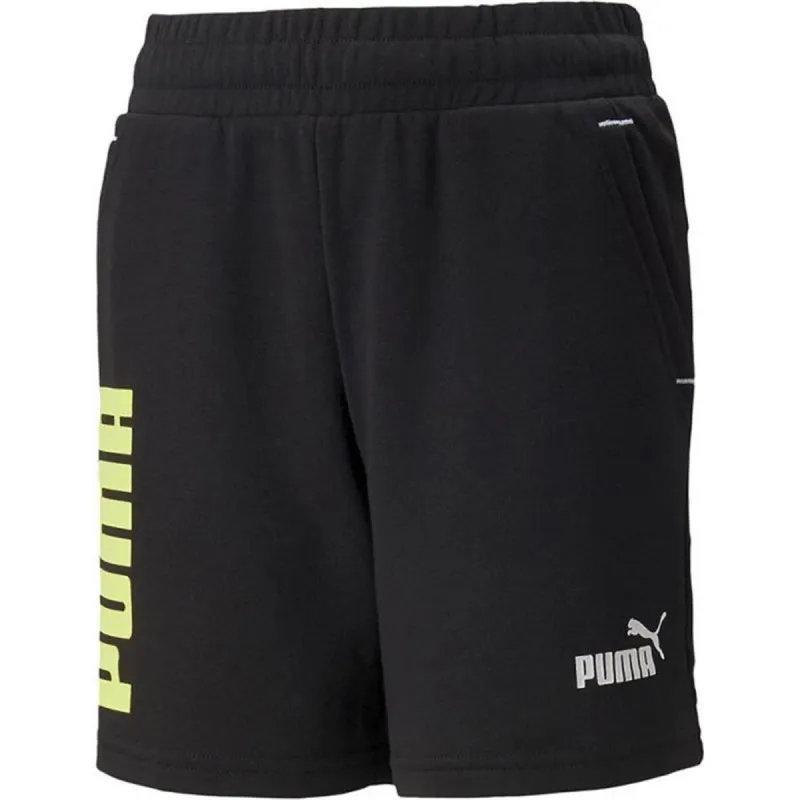 Спортивные шорты Puma Power Shorts Kids Чёрный