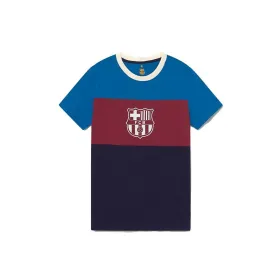 Miesten lyhythihainen jalkapallopaita F.C. Barcelona Tricolor