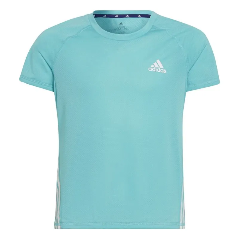 Lasten Lyhythihainen paita Adidas AEROREADY Akvamariini