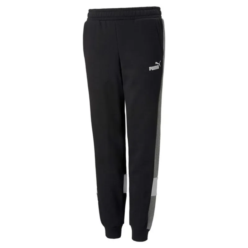 Pikad spordipüksid Puma Ess Block Must