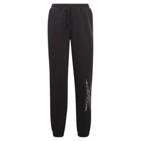 Garās sporta bikses Reebok Modern Safari Jogger Melns Dāma
