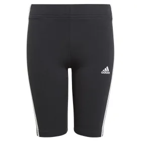 Sporta Zeķubikses Bērniem Adidas Essentials 3 Bandas Melns