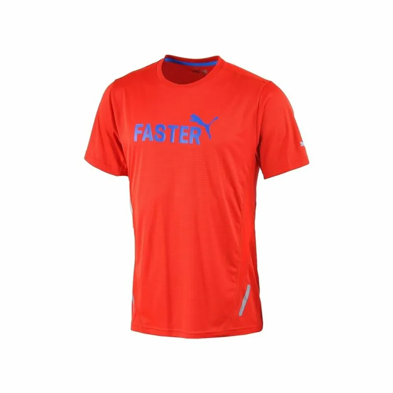 Vyriški marškinėliai su trumpomis rankovėmis Puma  Graphic 1UP Raudona