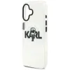 Karl Lagerfeld IML Karl Sketch Logo MagSafe - Case iPhone 17 (Clear)