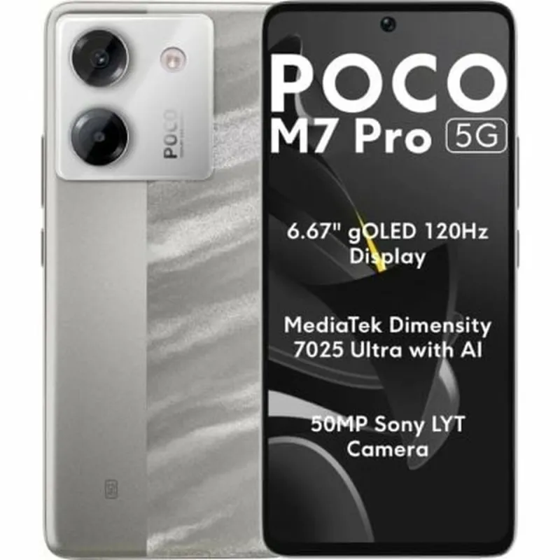 Älypuhelimet Xiaomi 6,67" Octa Core 8 GB RAM 256 GB Hopeinen