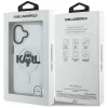 Karl Lagerfeld IML Karl Sketch Logo MagSafe - Case iPhone 17 (Clear)