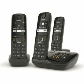 Fiksuotojo ryšio telefonas Gigaset AS690A Trio Juoda