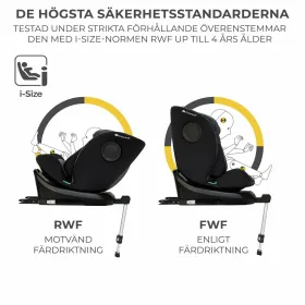 Auton Istuin Kinderkraft KCI36000BLK0000 Musta