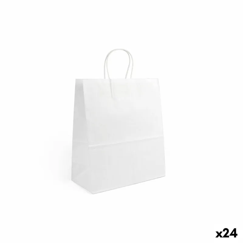 Бумажный пакет Algon Белый 26 x 14 x 31 cm 3 Предметы (24 штук)