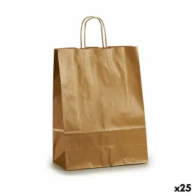 Бумажный пакет Pincello Позолоченный 32 x 50 x 0,2 cm 32 x 50 x 0,5 cm (25 штук)