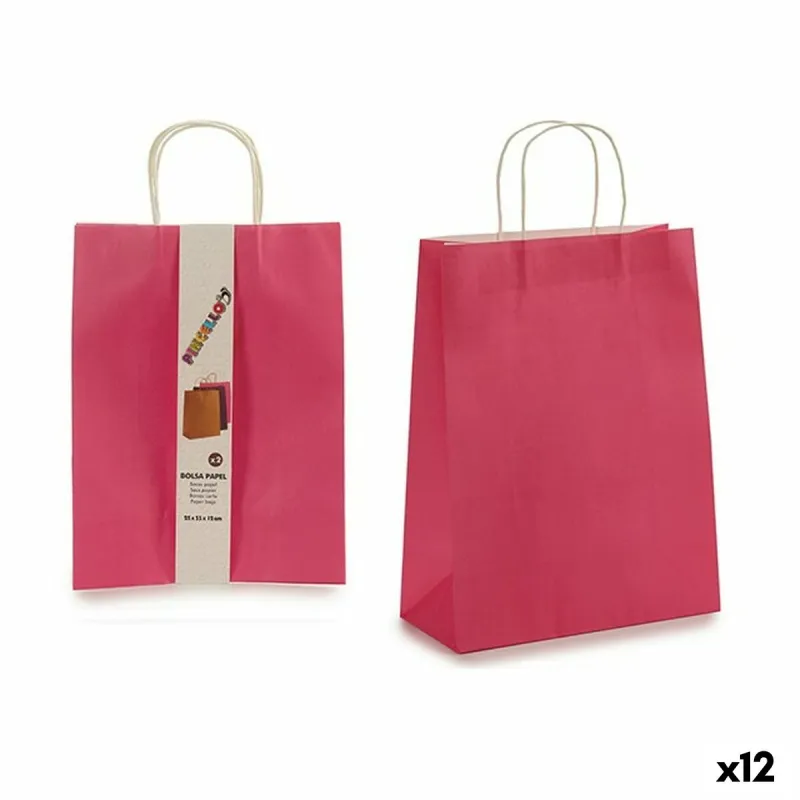 Rankinių rinkinys Pincello 11,5 x 42 x 25 cm Popierius 2 Dalys (12 vnt.)