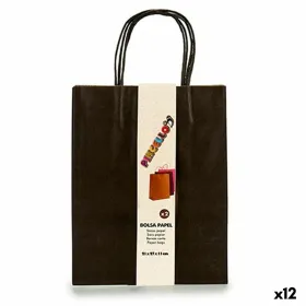 Laukkusetti Pincello Musta 11 x 36 x 21 cm Paperi (12 osaa)
