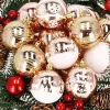 Kalėdų eglutės papuošalai Springos CA0867 6 cm 24 vnt.