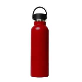 Water bottle Safta Rojo Red Silicone Stainless steel